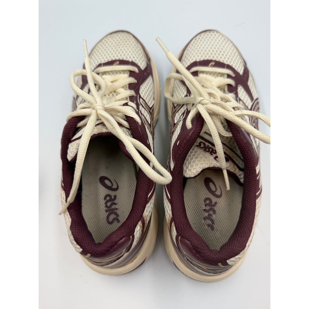 Asics Gel-1130 Kids Sneakers Cream Deep Mars Maroon Running Shoes US 6/ US 7.5 W - Picture 6 of 7